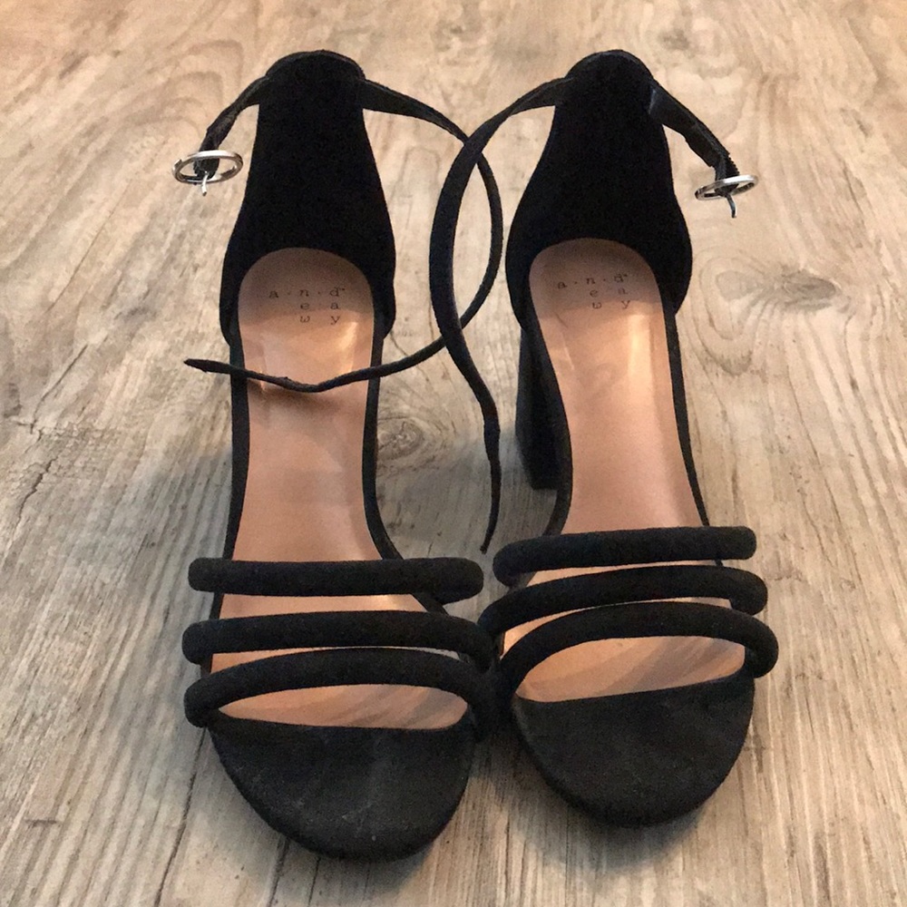 Black heels